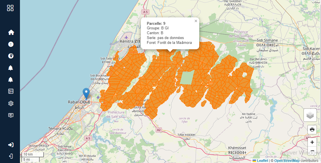 Application Web Mapping interactive